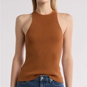 Like new Madewell burnt orange tanktop